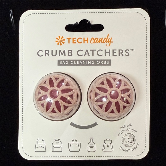 Tech Candy Crumb Catchers Bag Cleaning Orbs - Pink or Natural - Picture 1 of 4